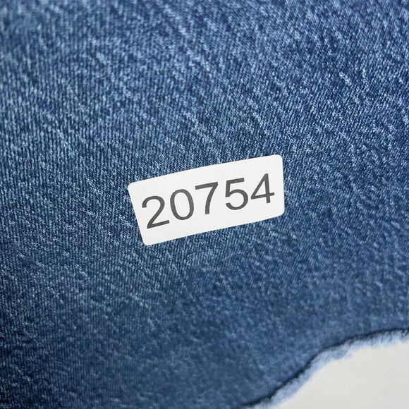 Levis Shorts Womens 20W Blue Denim Cutoff 501 High Rise Button Fly Cowgirl 90s - Picture 14 of 14